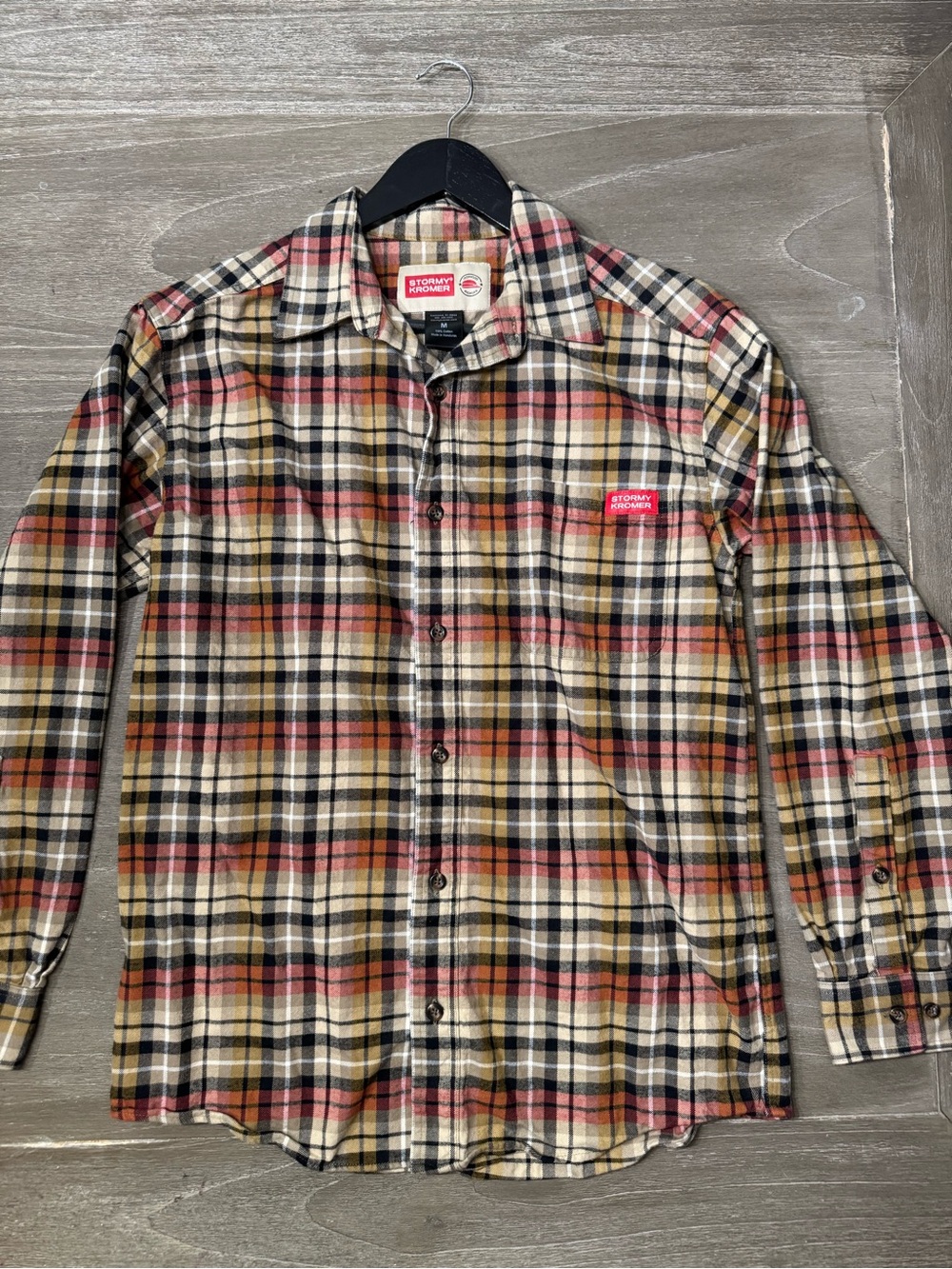 Stormy Kromer flannel